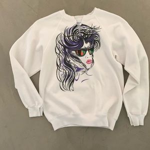 80s Nagel Inspired Sweatshirt